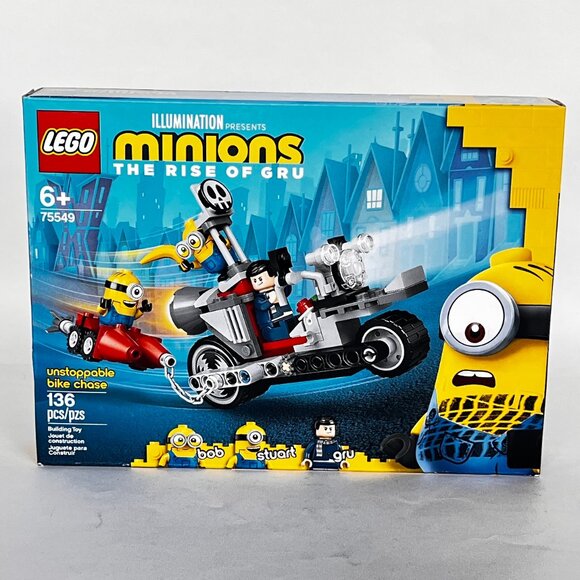 Brand New Lego Minions Unstoppable Bike Chase (75549) - Picture 2 of 10